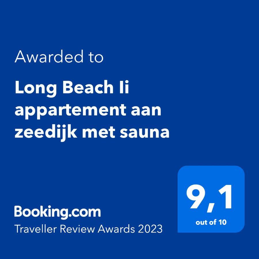 Long Beach II Appartement Aan Zeedijk Met Sauna ميدل كيرك المظهر الخارجي الصورة